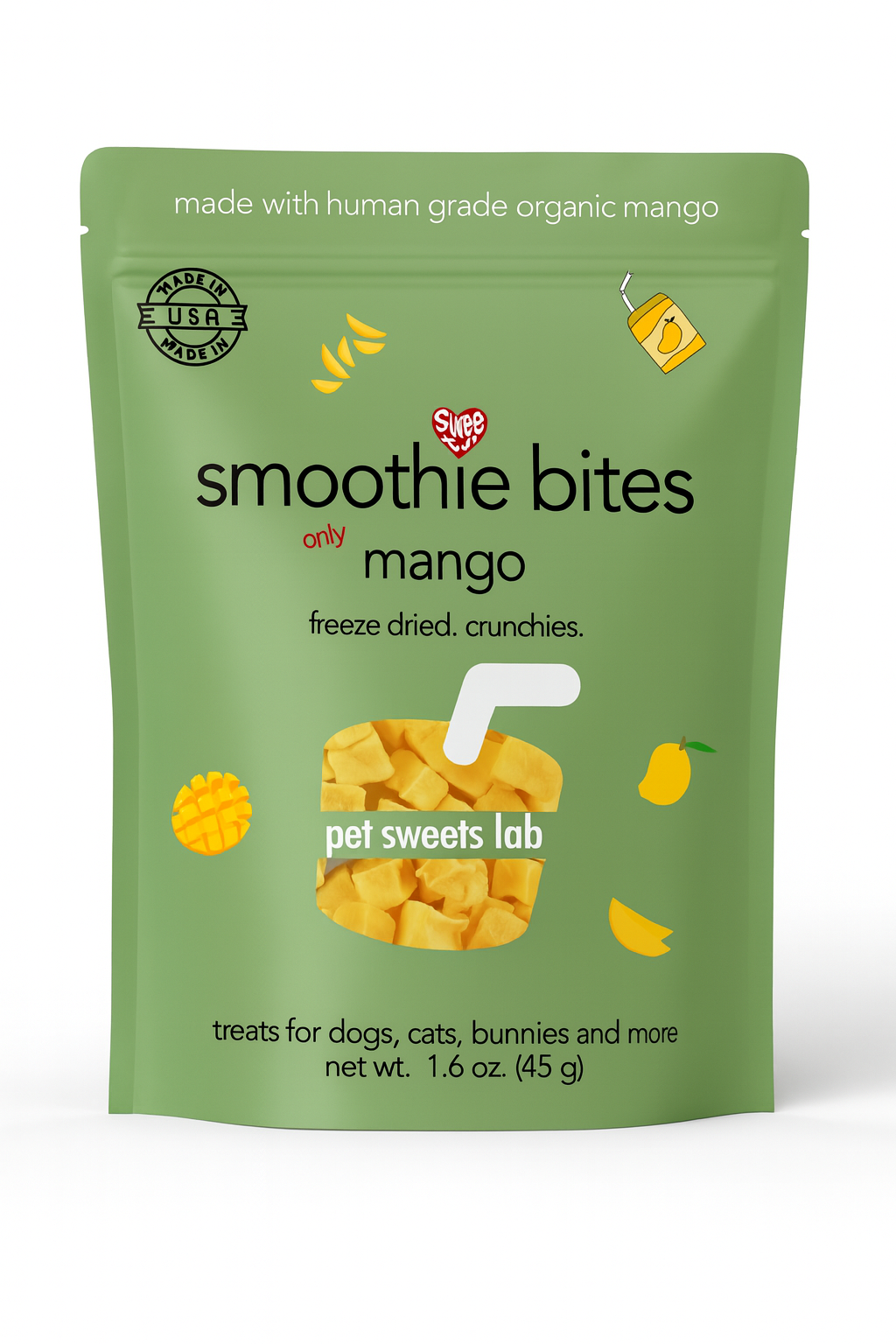 Smoothie bites Mango