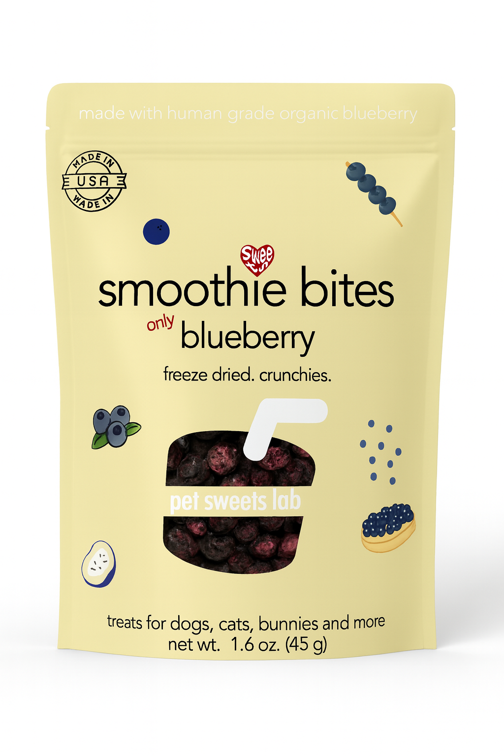 Smoothie bites Blueberry