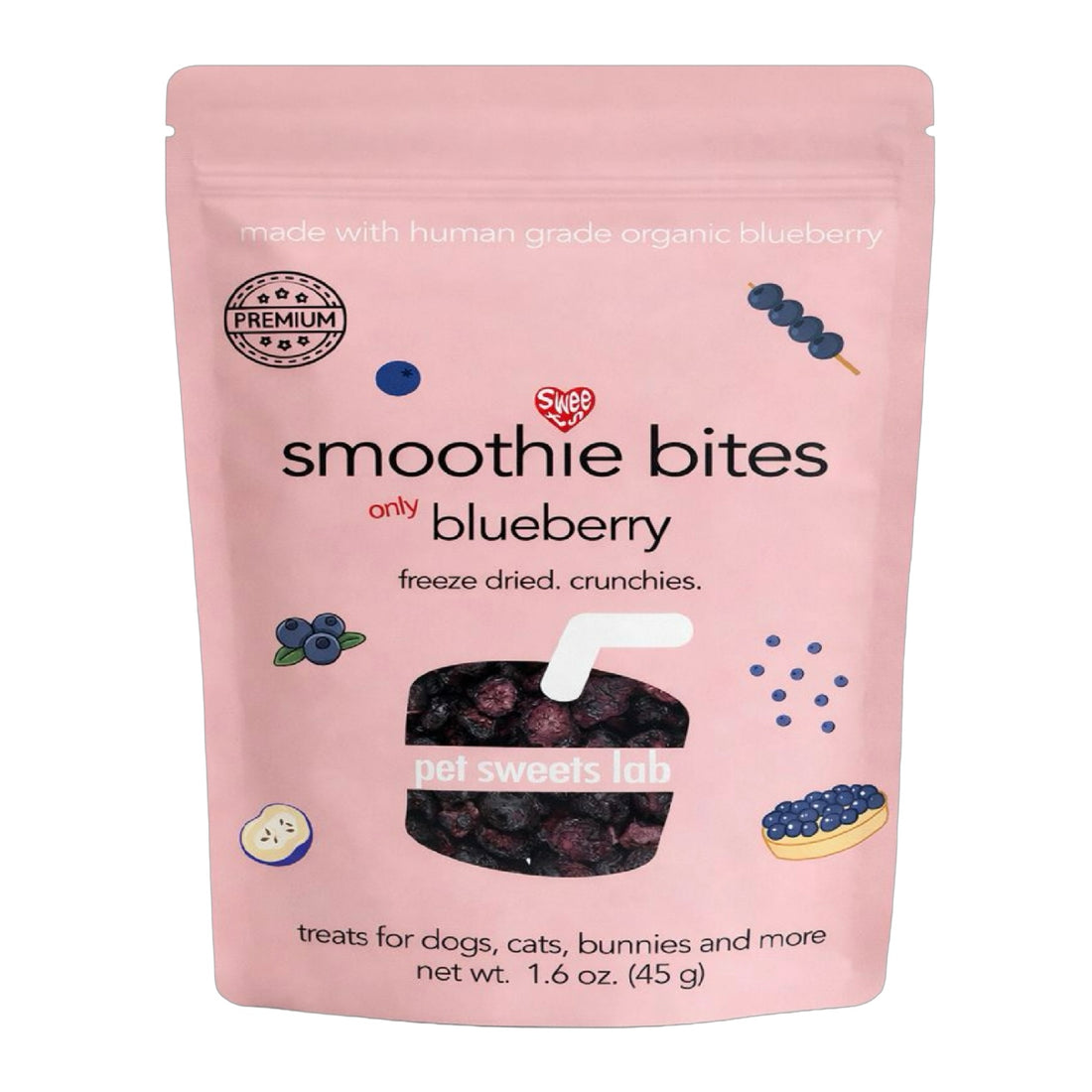 smoothie bites Blueberry