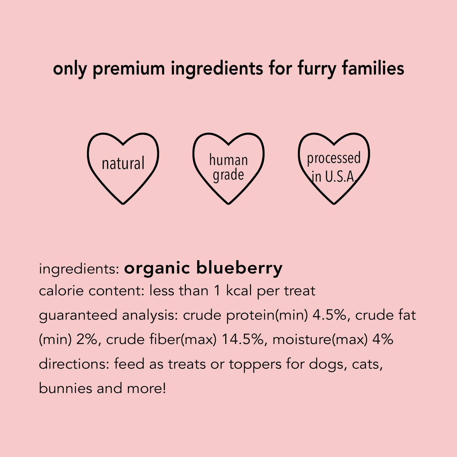 smoothie bites Blueberry, freeze dried tiny bites